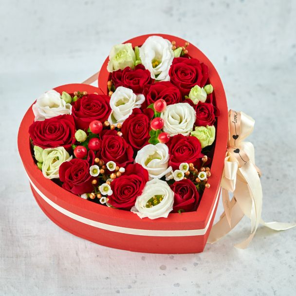 Цветобокс "Сердце"